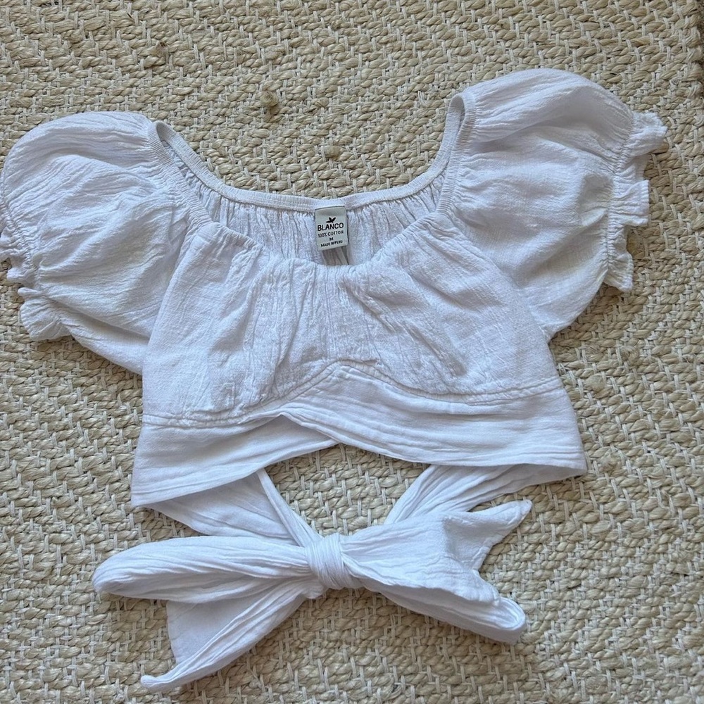 Blanco By Nature Lola Top in White